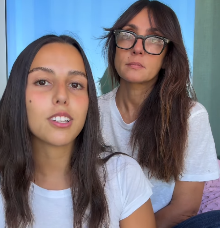 da sinistra Jolanda Renga, Ambra Angiolini