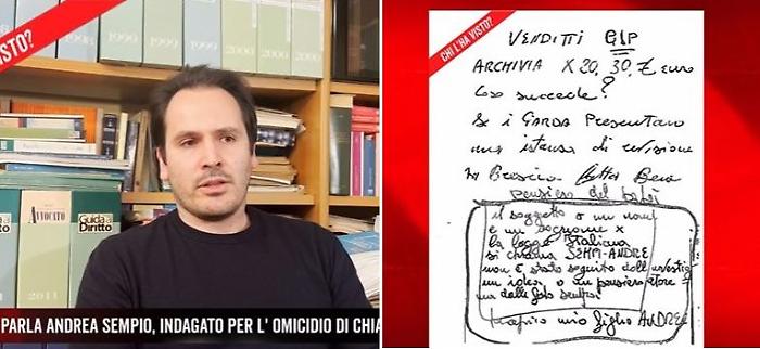 Andrea Sempio a "Chi l'ha visto": «Sono come un soldato in trincea, aspetto che passi»