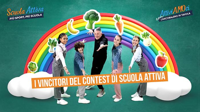 Pozzallo, la Rogasi trionfa al contest nazionale "Attiviamoci con l'Arcobaleno in tavola"