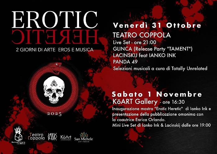 Erotic Heretic”: musica elettronica e arti visive a Catania