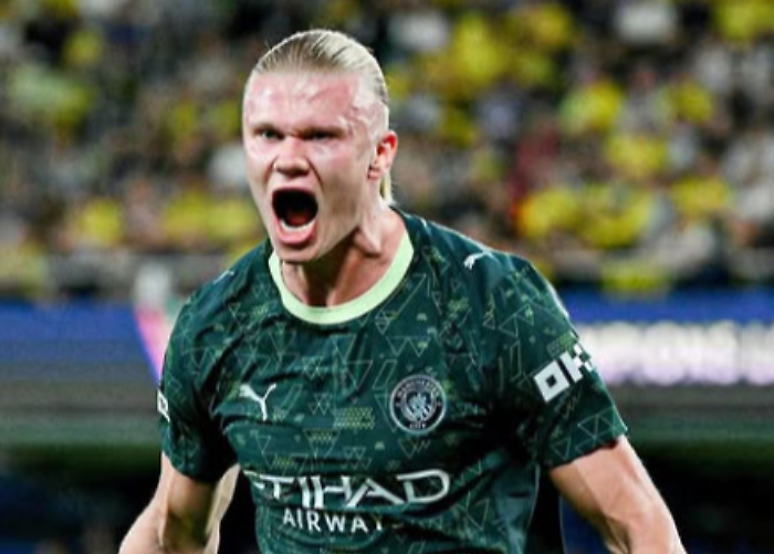 Erling Haaland da paura: per Halloween diventa Joker