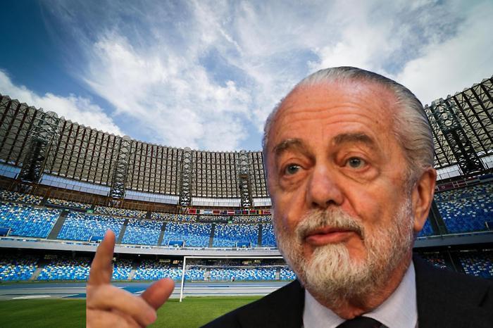 «Lo stadio Maradona è un semicesso»: le parole di De Laurentiis