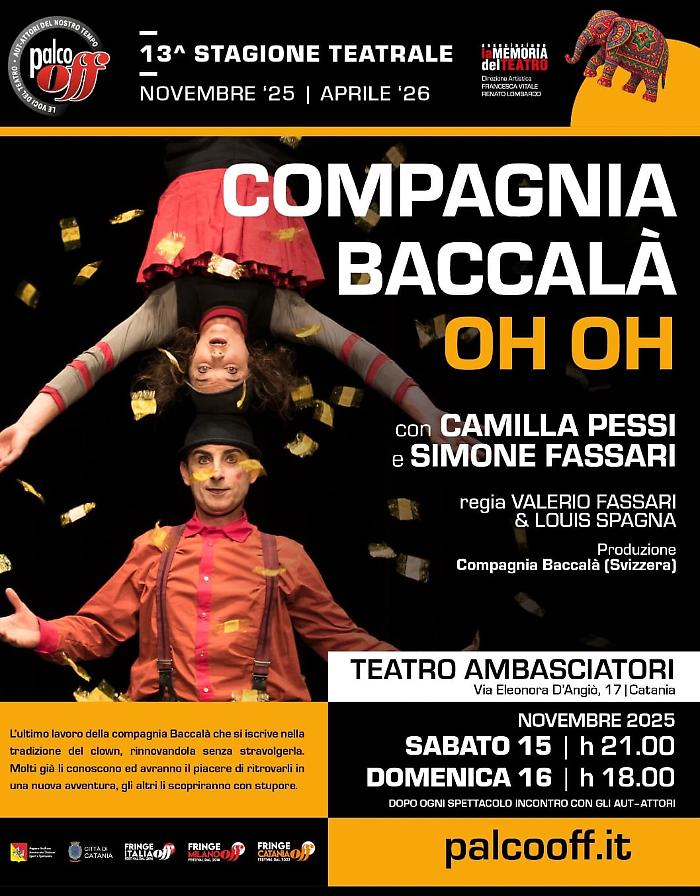 Locandina compagnia Baccalà