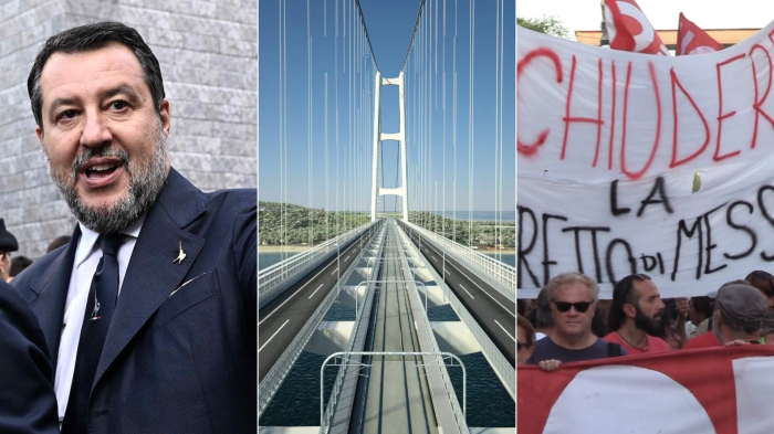 Nella giornata del "No Ponte" Salvini insiste: «Rifare la gare significa dire "non lo vogliamo"» 