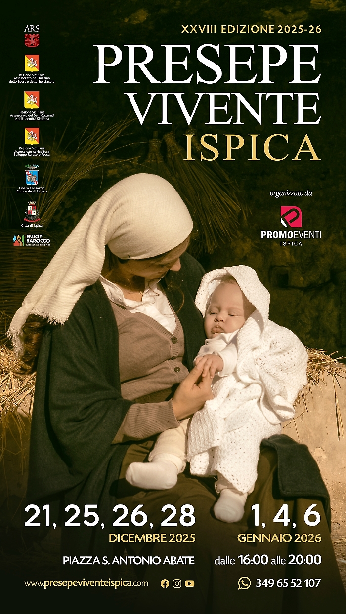 Natale 2025 a Ispica: il presepe vivente dedicato al pane, simbolo d'identità
