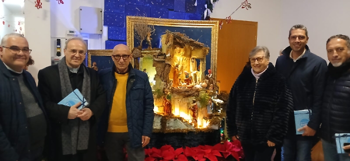 Ragusa, inaugurato il presepe di Fondazione Anffas Ragusa comunità e futuro
