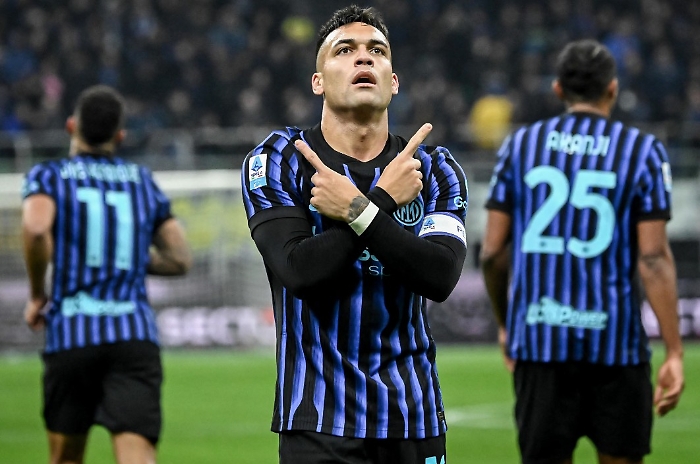 L'Inter cala il poker sul Como e vola in testa alla classifica 