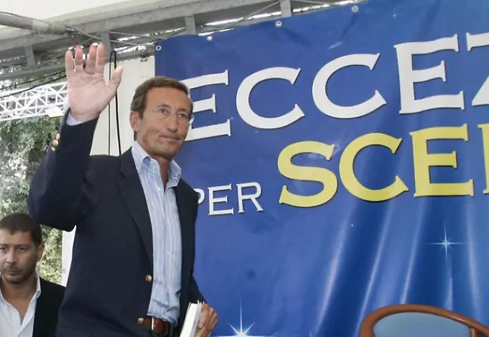 Gianfranco Fini ad Atreju nel 2008