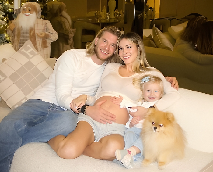 “Un Natale che raddoppia”: Diletta Leotta annuncia la seconda gravidanza con Loris Karius