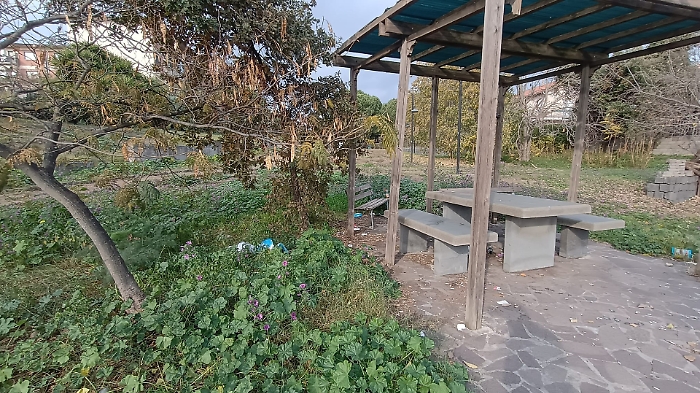 Il parco di via degli Ulivi di Tremestieri Etneo