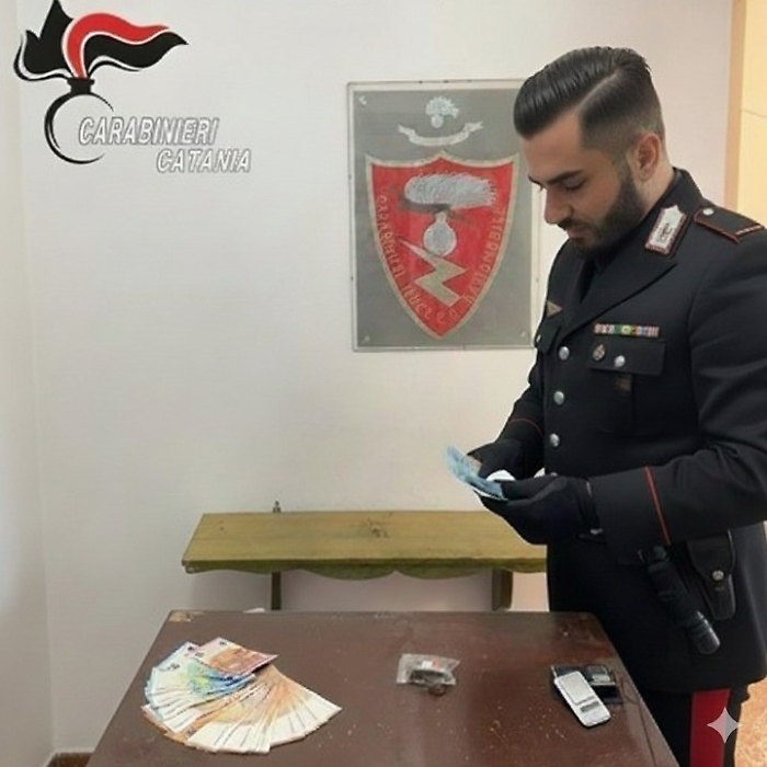 Inseguimento a Caltagirone: arrestati due pregiudicati con hashish e contanti