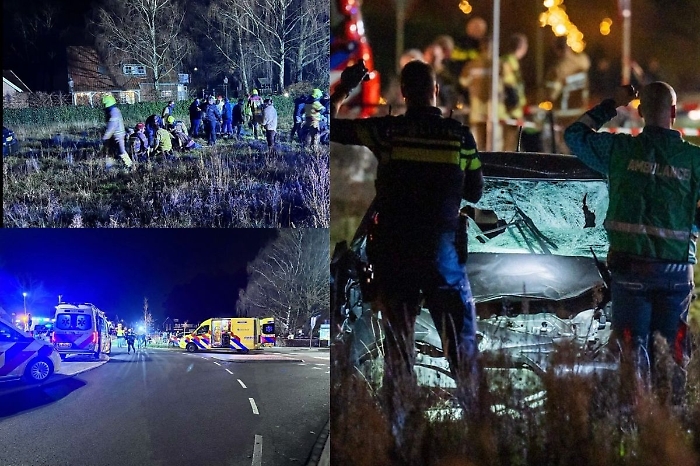 Auto sulla folla durante una parata natalizia in Olanda: ci sono almeno 10 feriti