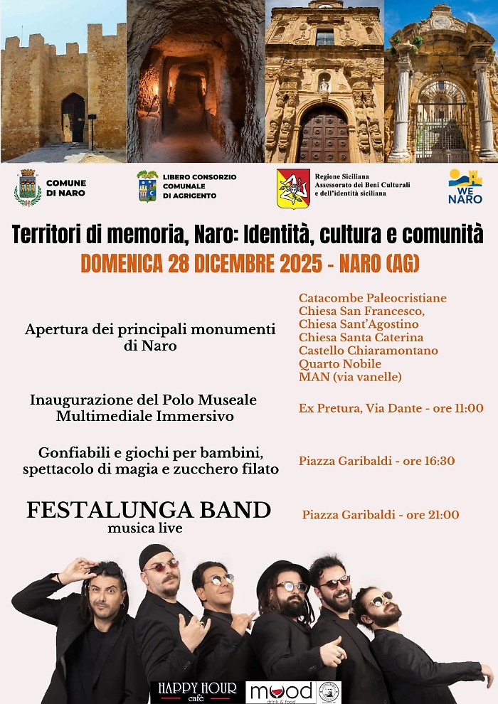 Territorio di memoria: Naro in festa tra storia, cultura e comunit&agrave;