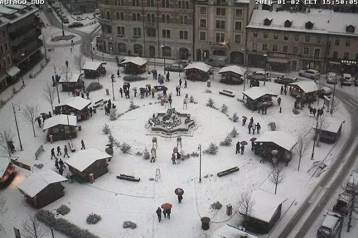Ancora neve e gelo in Italia: minime sotto zero (fino a -20&deg;C in montagna)