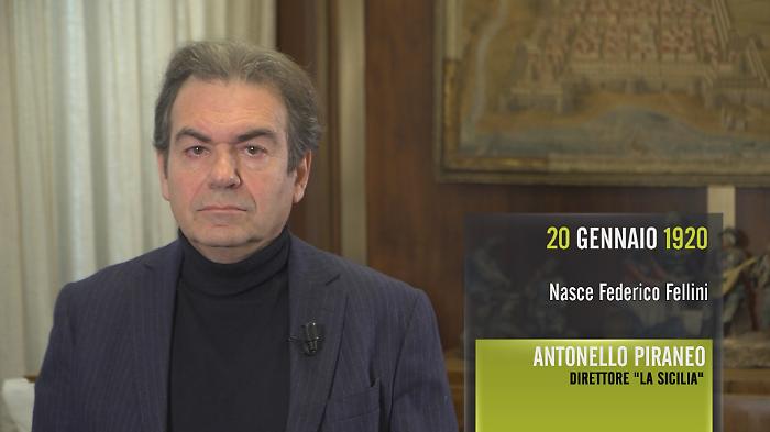 Da Craxi a Fellini ad Al Capone:  il direttore de "La Sicilia" Antonello Piraneo su Rai Storia