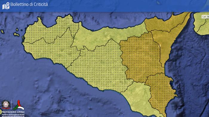 Maltempo, per la Sicilia orientale la Protezione civile nazionale dirama l'allerta arancione: cosa aspettarsi