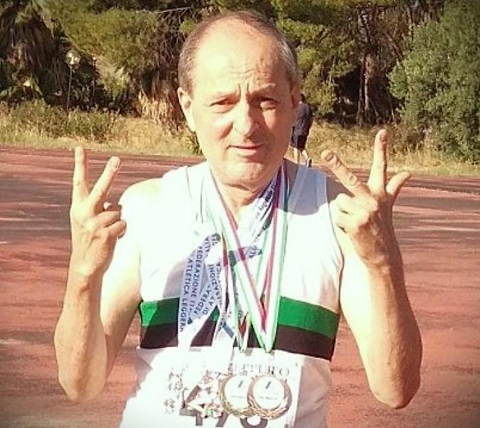 A 68 anni torna in pista e vince tre ori: la rinascita di Filadelfo Arcidiacono
