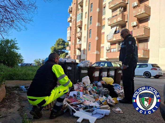Differenziata a Scicli, controlli a tutto campo