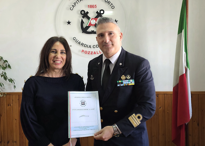 Pozzallo, la capitaneria di porto apre le porte agli studenti dell'istituto di istruzione superiore Giorgio La Pira