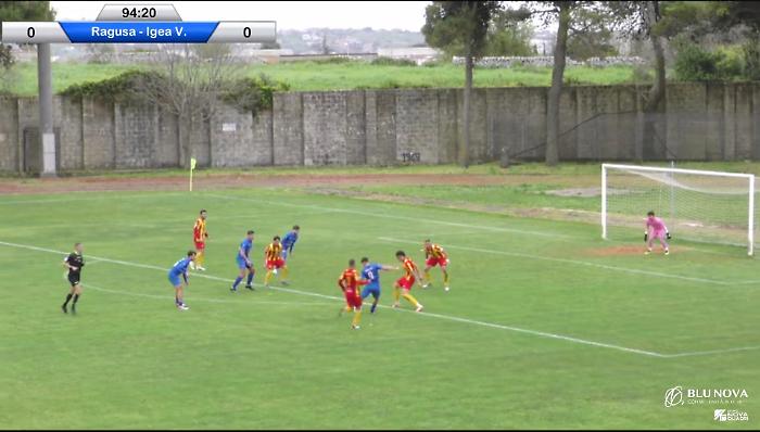 Il Ragusa all'ultimo respiro, Igea Virtus battuta al 95'