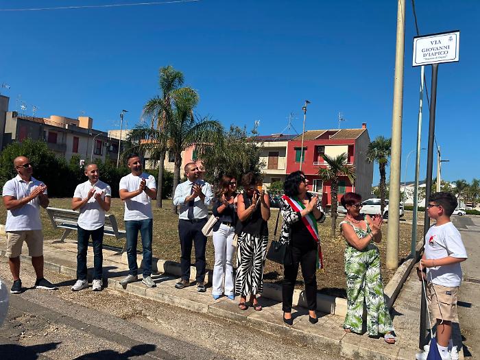 Comiso, intitolata una via in memoria di Giovanni D'Iapico