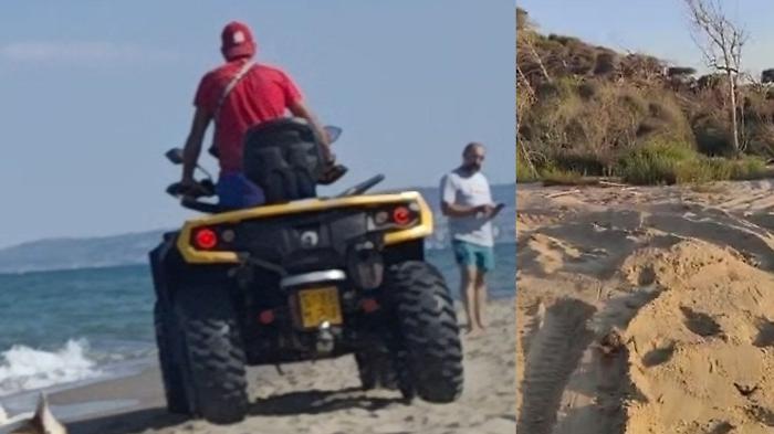 Un altro allarme per l'Oasi del Simeto: &laquo;I quad in corsa hanno gi&agrave; distrutto due nidi di tartarughe marine&raquo;