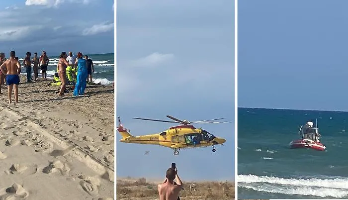 Dramma tra le onde a Vaccarizzo: sessantenne ha un malore in acqua ed &egrave; in fin di vita