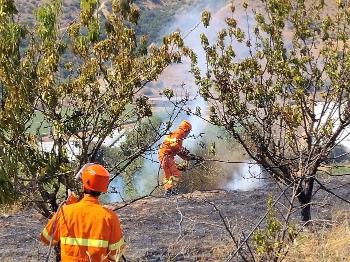 Un'altra giornata caratterizzata da incendi in provincia di Ragusa