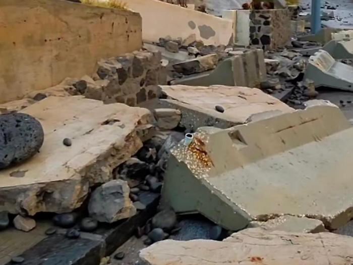 Alle isole Eolie adeso &egrave; il momento della conta dei danni