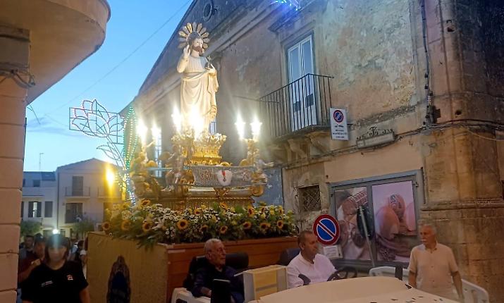 Chiaramonte Gulfi in festa con il Santissimo Salvatore